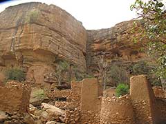 A Dogon village