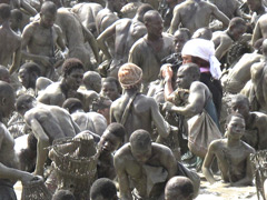 Bandiagara, Mali : Dogon Fish Festival or Ritual