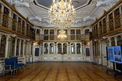 Inside the Library at Christiansborg Palace