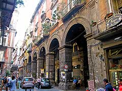Via dei Tribunali, Naples, Italy