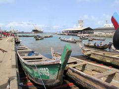 le port de Cotonou, Bénin