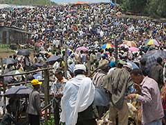 marché à Lalibela