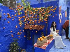À Chefchaouen : une séance photo pour un magazine de mode vietnamien