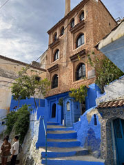 Maroc : la médina ( vieille ville ) de Chefchaouen