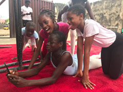 Une école de ballet gratuite au Nigeria