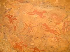 Ennedi : peintures rupestres